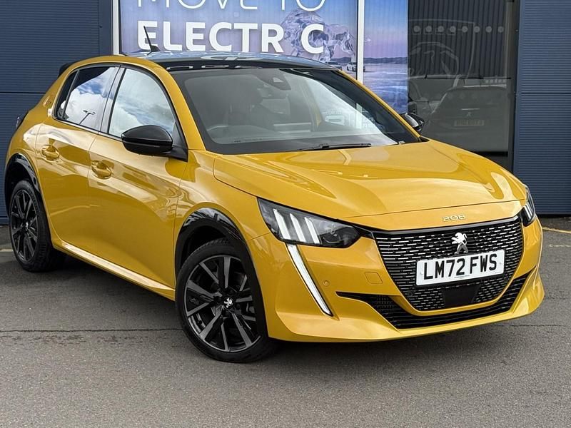 Yellow Used 2022 Peugeot 208 GTi Hatchback | £17,495 (Fair price) - Image 1/4