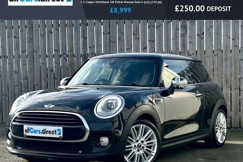 Used Mini Cooper Hatch 136 HP (100 kW) 2017 Black Hatchback