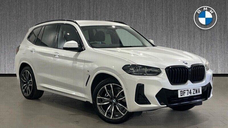 White Used 2024 BMW X3 M Sport SUV | £45,999 (Expensive) - Image 1/4