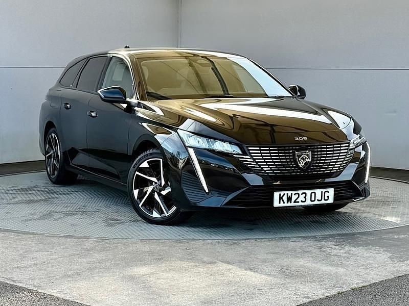 Used Peugeot 308 SW Allure Premium 130 HP (95 kW) 2023 Black Estate