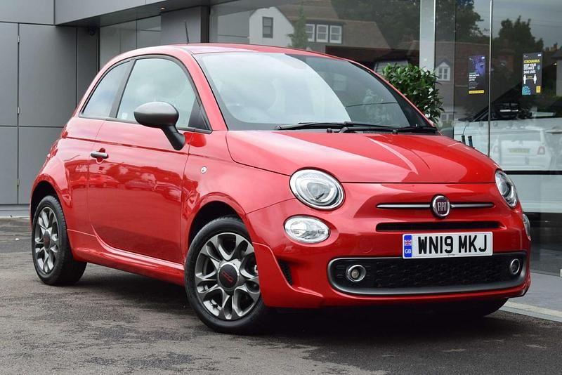 Red Used 2019 Fiat 500 S Hatchback | £6,295 (A bit pricey) - Image 1/4