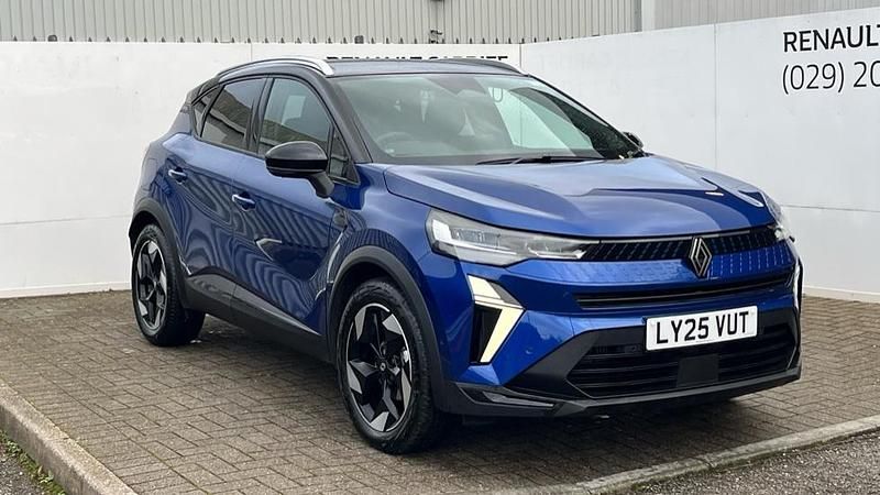 Special metallic iron blue New 2025 Renault Captur Techno SUV | £18,991 (Good price) - Image 1/1