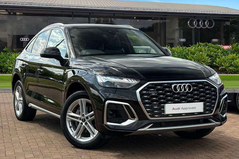 Black Used 2024 Audi Q5 Sportback S-Line SUV | £35,980 (Super price) - Image 1/4