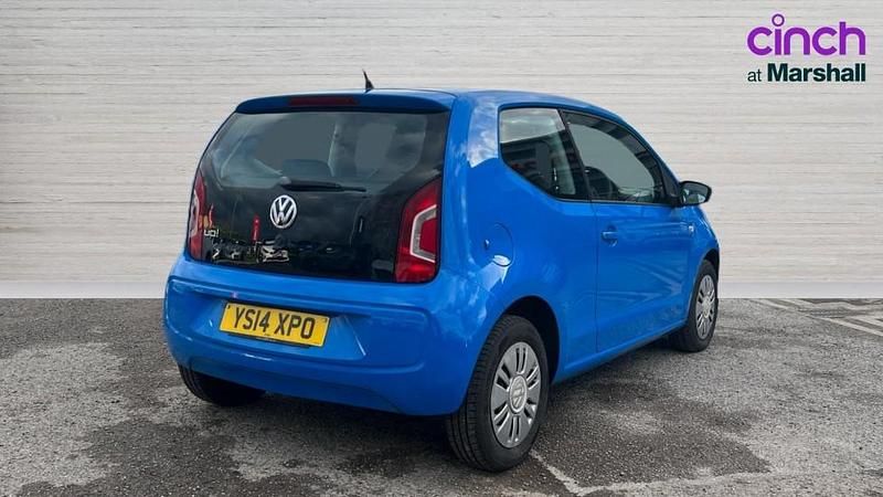 Used VW up! move up! 60 HP (44 kW) 2014 Blue Hatchback