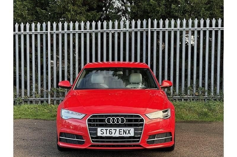 Used Audi A6 S-Line 190 HP (139 kW) 2017 Red Sedan