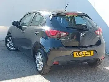 Used Mazda 2 90 HP (66 kW) 2016 Black Hatchback