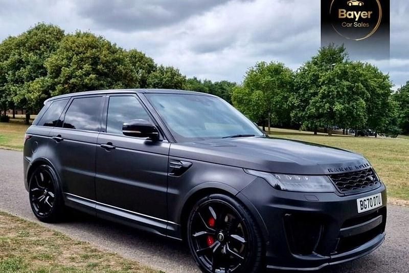 Grey Used 2020 Land Rover Range Rover Sport SVR SUV | £42,985 (Super price) - Image 1/1