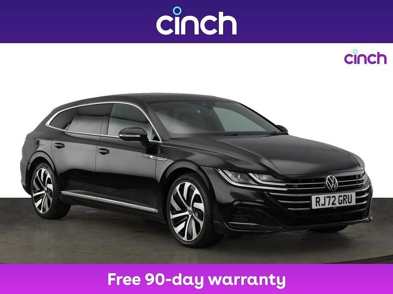 Black Used 2022 VW Arteon R-line Estate | £24,449 (Fair price) - Image 1/3