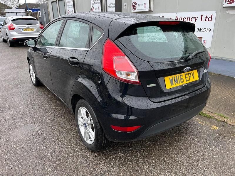Used Ford Fiesta Zetec 2016 Black Hatchback