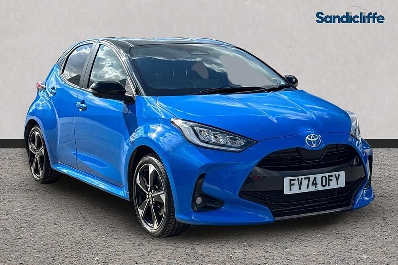 Used Toyota Yaris Hybrid Edition 2024 Blue Hatchback