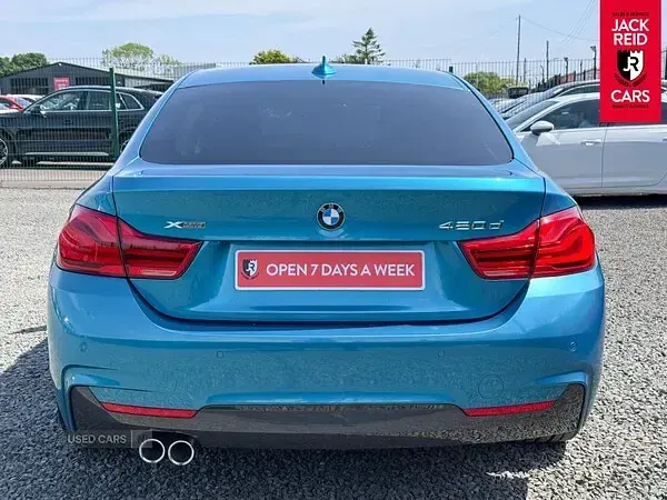 Used BMW 420 M Sport 190 HP (139 kW) 2018 Blue Coupe
