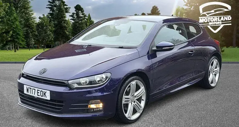 Used VW Scirocco R-line 180 HP (132 kW) 2017 Purple Coupe
