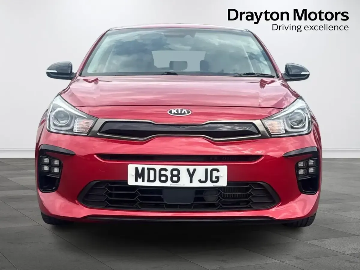 Used Kia Rio GT-Line S 118 HP (86 kW) 2018 Red Hatchback