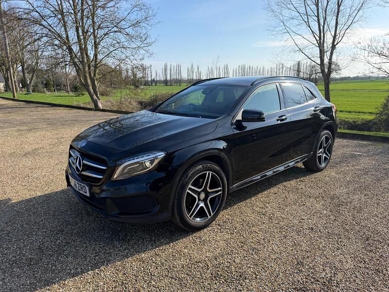 Used Mercedes GLA220 AMG line 177 HP (130 kW) 2016 Black SUV
