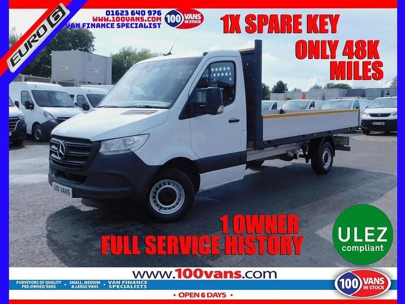 White Used 2019 Mercedes Sprinter Van | £16,490 (Fair price) - Image 1/3