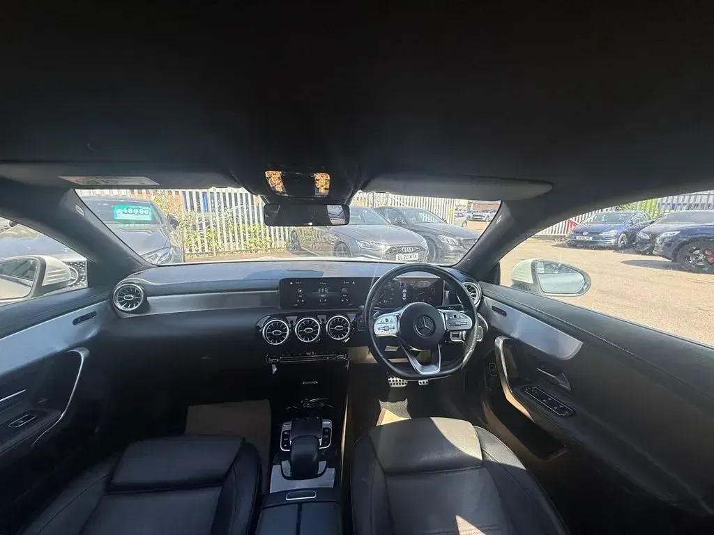 Used Mercedes CLA220 AMG Line Premium 2019 White Coupe