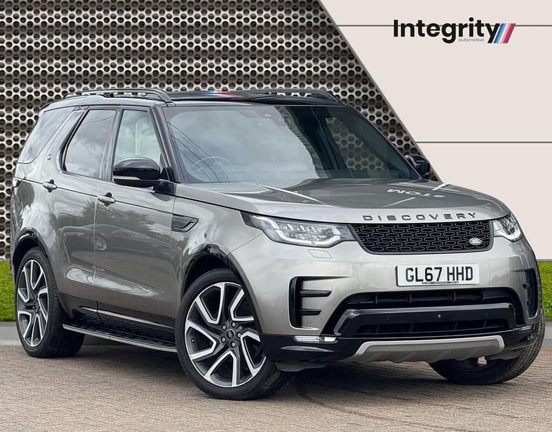 Silver Used 2018 Land Rover Discovery 5 HSE Luxury SUV | £21,995 (Expensive) - Image 1/4