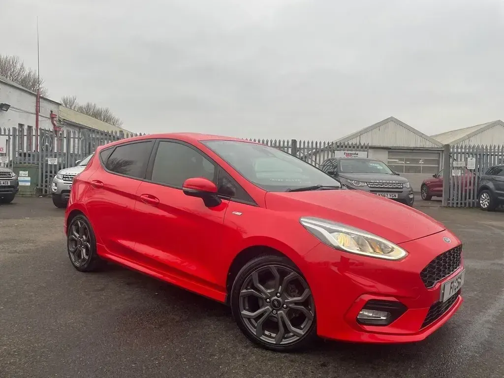 Used Ford Fiesta ST-Line 100 HP (73 kW) 2019 Red Hatchback