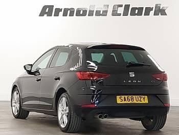 Used Seat Leon FR 130 HP (95 kW) 2018 Black Hatchback