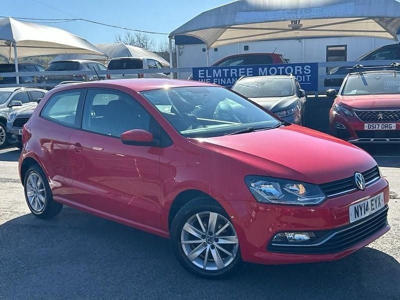 Red Used 2014 VW Polo SE Hatchback | £5,799 (Fair price) - Image 1/4