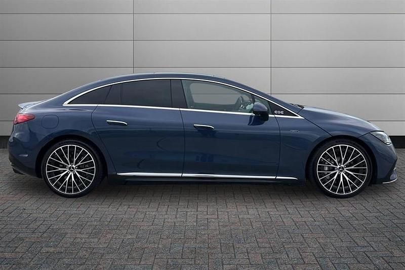 Used Mercedes EQE AMG 53 459 kW (625 HP) 2023 Sodalite blue Sedan
