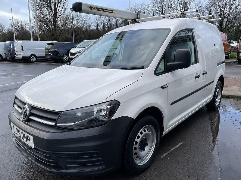 Used VW Caddy Startline 75 HP (55 kW) 2019 White MPV