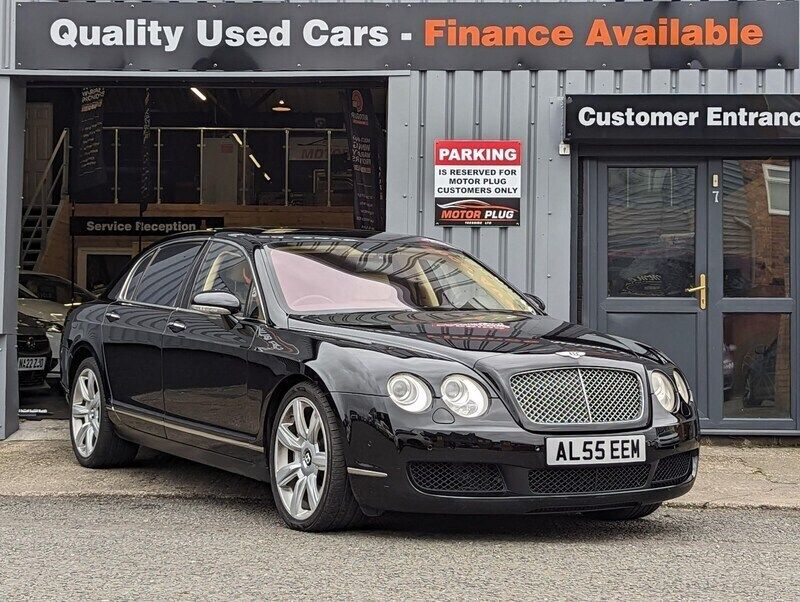 Black Used 2007 Bentley Continental Flying Spur Sedan | £15,490 (Fair price) - Image 1/4