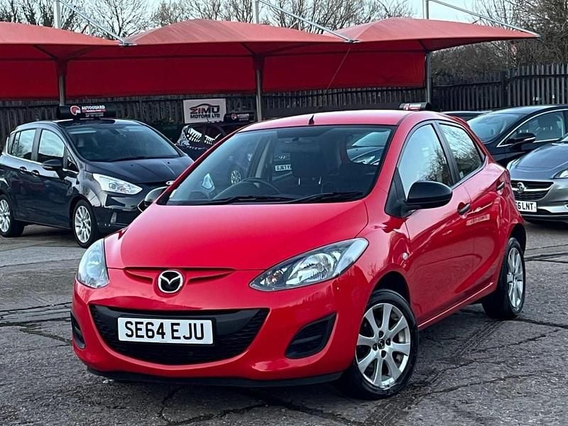 Red Used 2015 Mazda 2 Hatchback | £3,295 (Good price) - Image 1/4