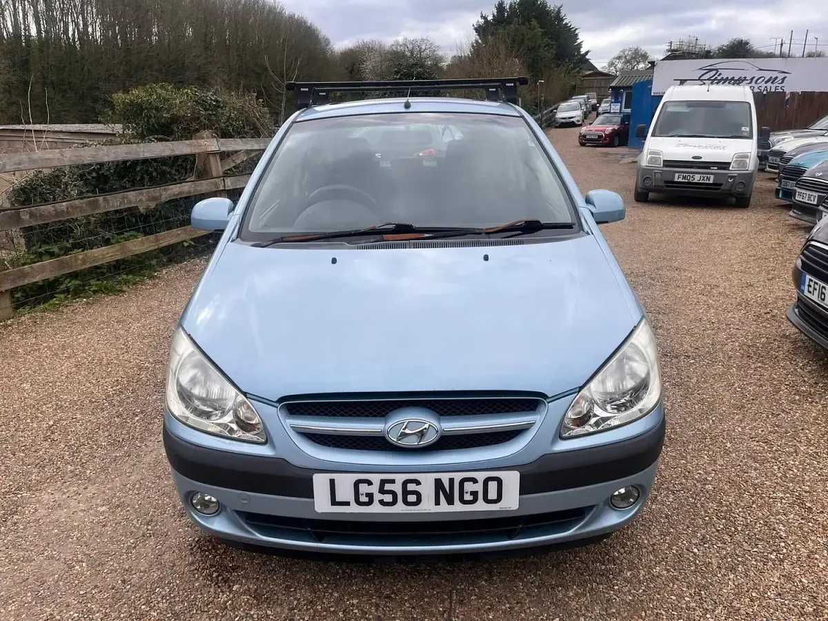 Used Hyundai Getz 105 HP (77 kW) 2006 Blue Hatchback