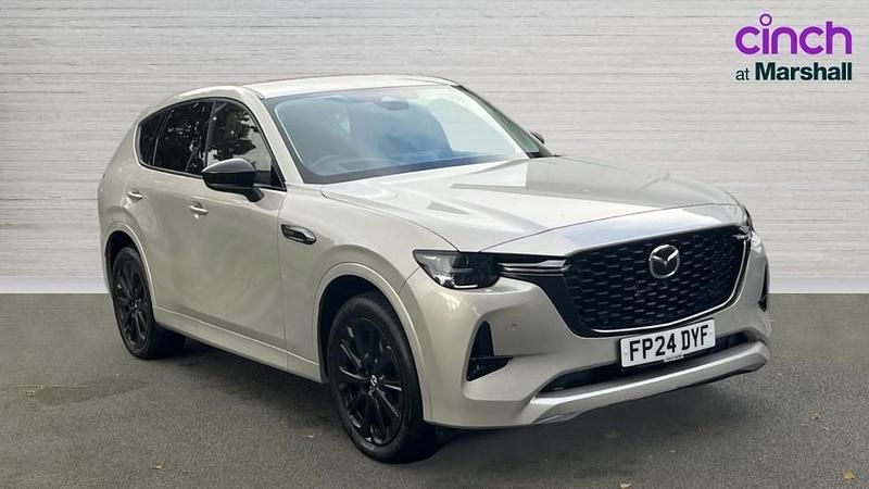 Silver Used 2024 Mazda CX-60 Homura-Line SUV | £34,290 - Image 1/4