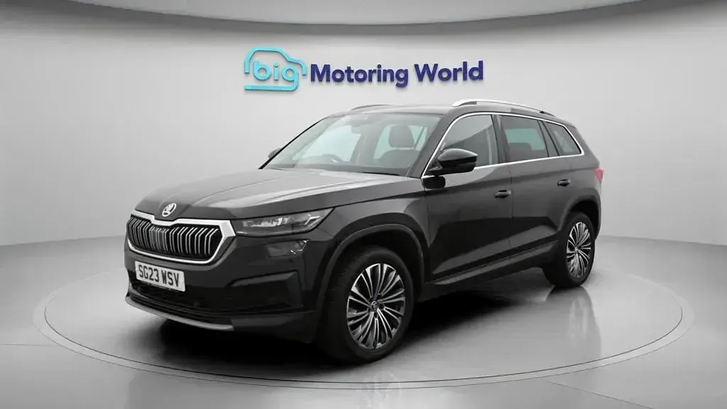 Used Skoda Kodiaq SE L Executive 150 HP (110 kW) 2023 Black SUV