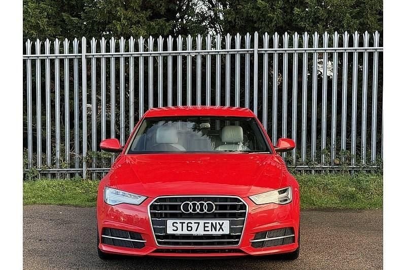 Used Audi A6 S-Line 190 HP (139 kW) 2017 Red Sedan