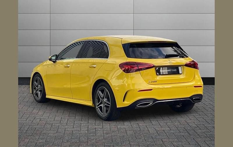 Used Mercedes A200 Executive 161 HP (118 kW) 2023 Yellow Hatchback