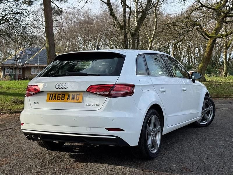 Used Audi A3 Sport 2018 White Sedan