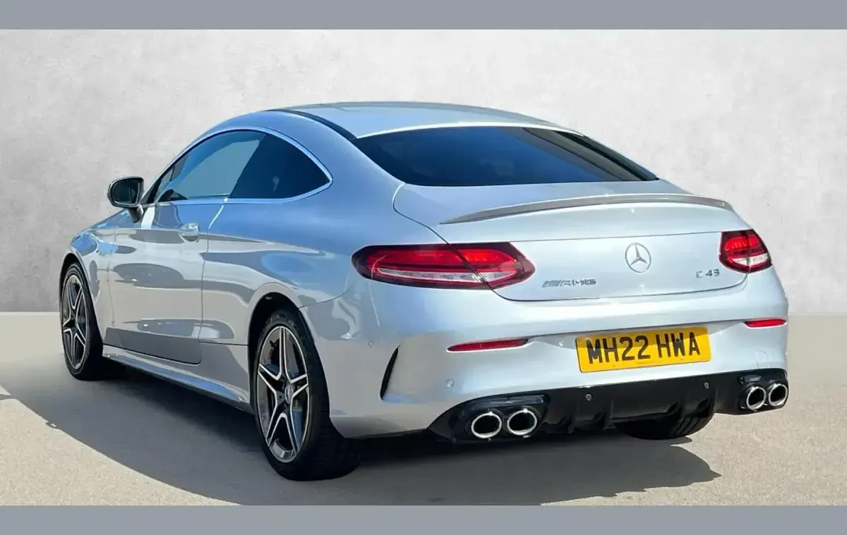 Used Mercedes C43 AMG Premium 390 HP (286 kW) 2022 Silver Coupe