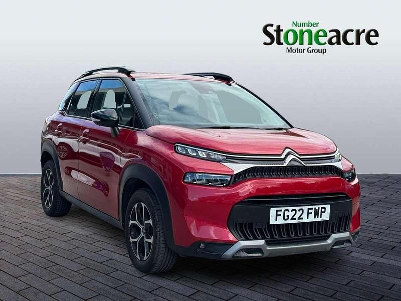 Red Used 2022 Citroën C3 Aircross PureTech SUV | £13,758 (Fair price) - Image 1/4