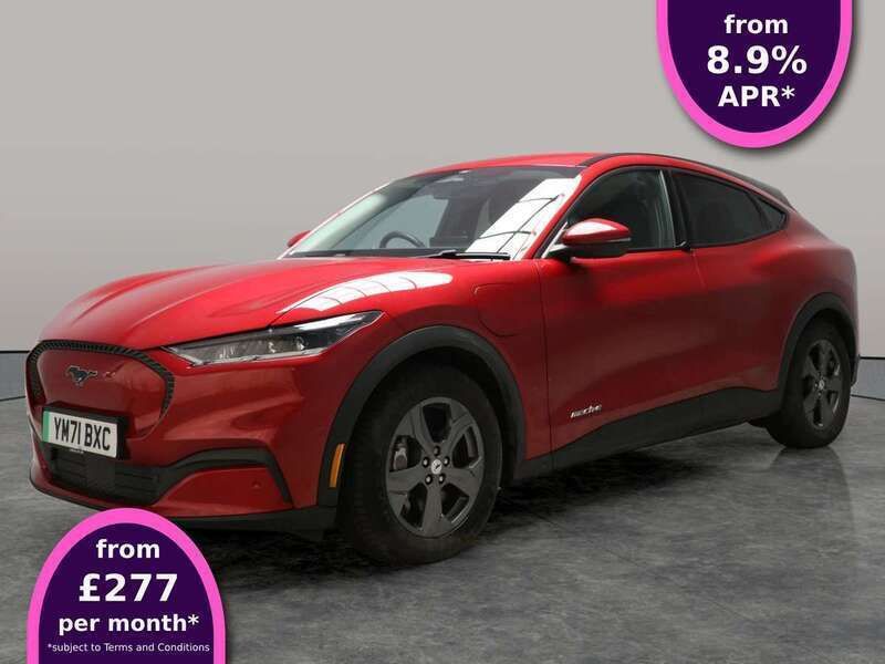 Red Used 2022 Ford Mustang Mach-E Standard Range SUV | £20,073 (Good price) - Image 1/3