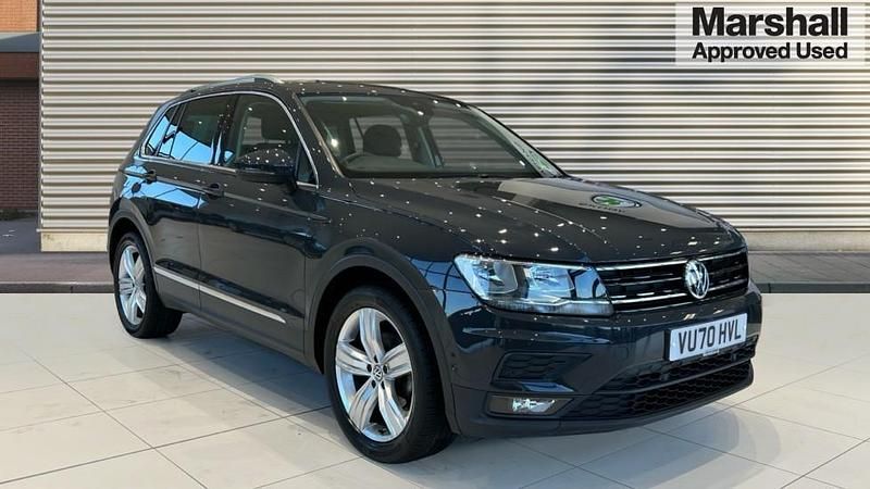 Urano grey Used 2020 VW Tiguan Match SUV | £18,450 (Fair price) - Image 1/4