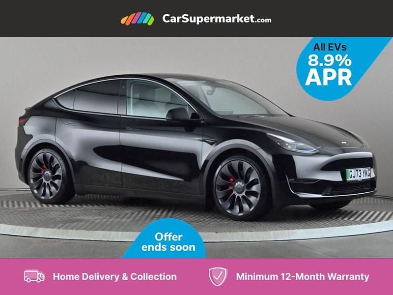 Black Used 2023 Tesla Model Y Performance SUV | £36,497 (A bit pricey) - Image 1/3
