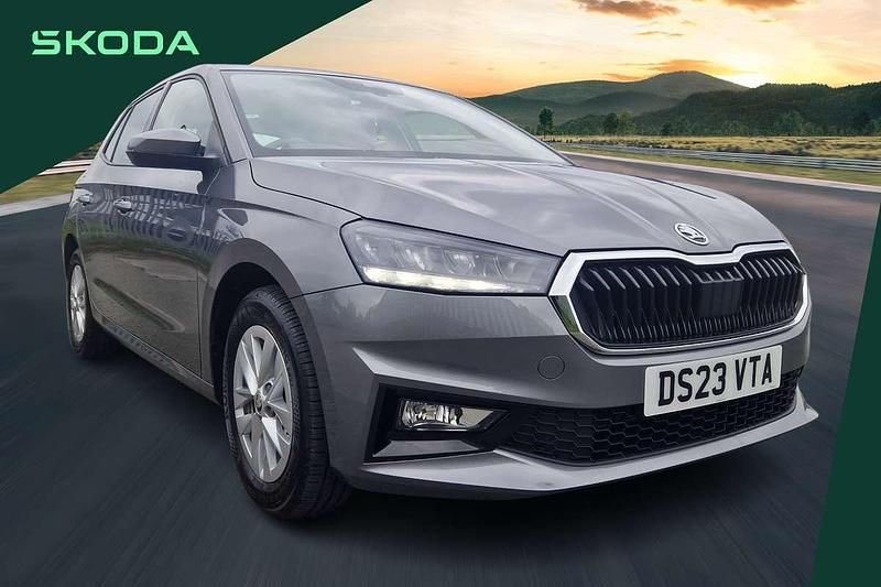 Grey Used 2023 Skoda Fabia Comfort Hatchback | £13,934 (Fair price) - Image 1/4