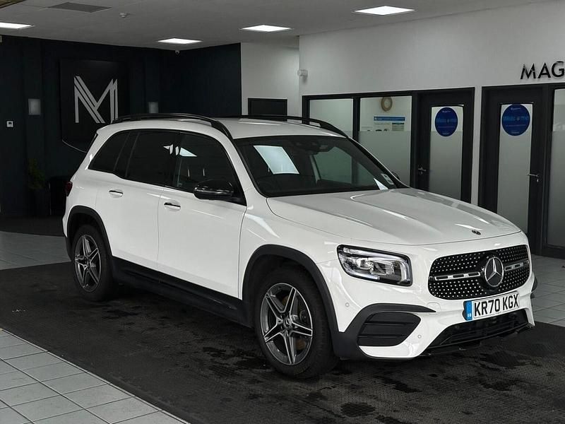 White Used 2020 Mercedes GLB220 AMG line SUV | £24,995 (Fair price) - Image 1/4