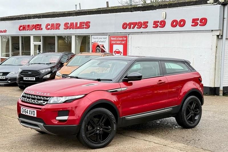 Used Land Rover Range Rover evoque Pure 190 HP (139 kW) 2014 Red SUV