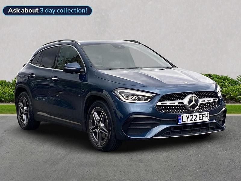 Blue Used 2022 Mercedes GLA180 AMG Line Premium SUV | £24,032 (Fair price) - Image 1/4