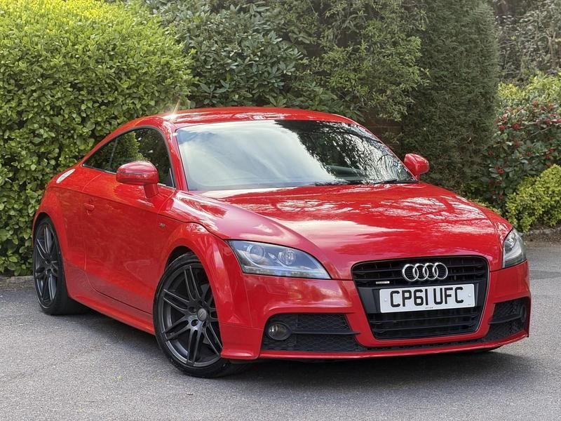 Used Audi TT Black Edition 170 HP (125 kW) 2011 Red Coupe