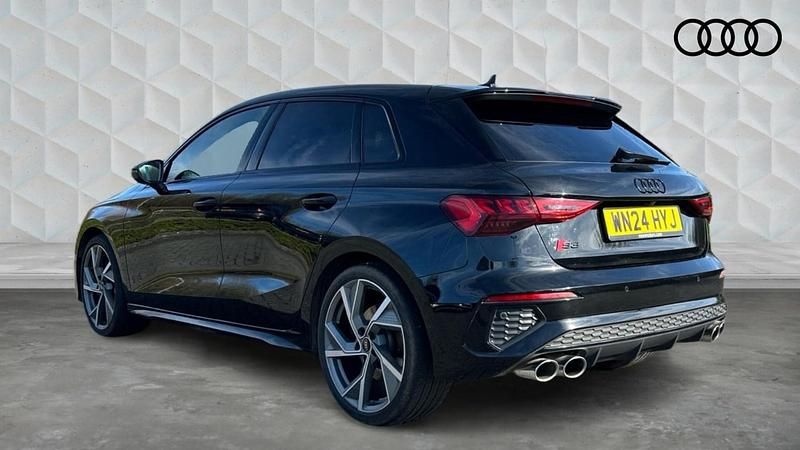 Used Audi S3 Sportback Black Edition 306 HP (225 kW) 2024 Black Hatchback