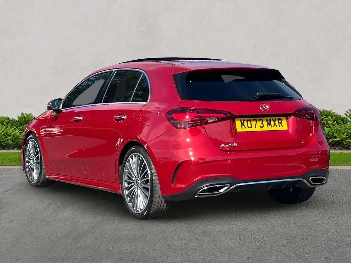 Used Mercedes A200 AMG Line Premium Plus 2024 Red Hatchback