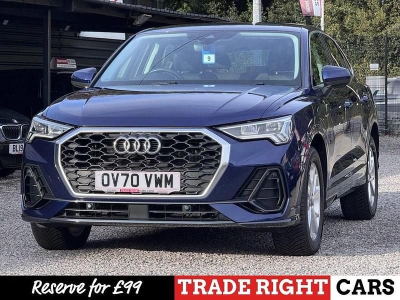 Used Audi Q3 Sportback Sport 150 HP (110 kW) 2020 Blue SUV