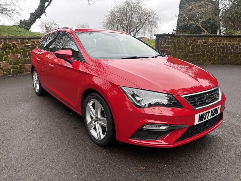 Used Seat Leon FR 150 HP (110 kW) 2017 Red Estate