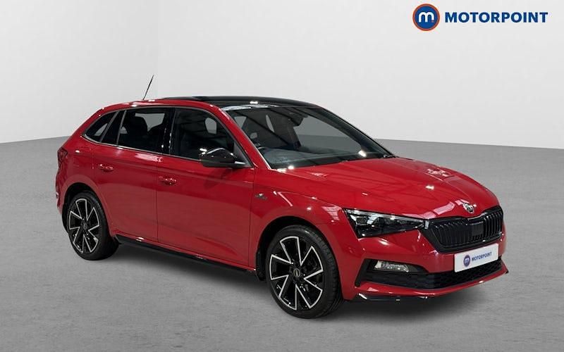 Red Used 2022 Skoda Scala Monte Carlo Hatchback | £15,799 (Fair price) - Image 1/4