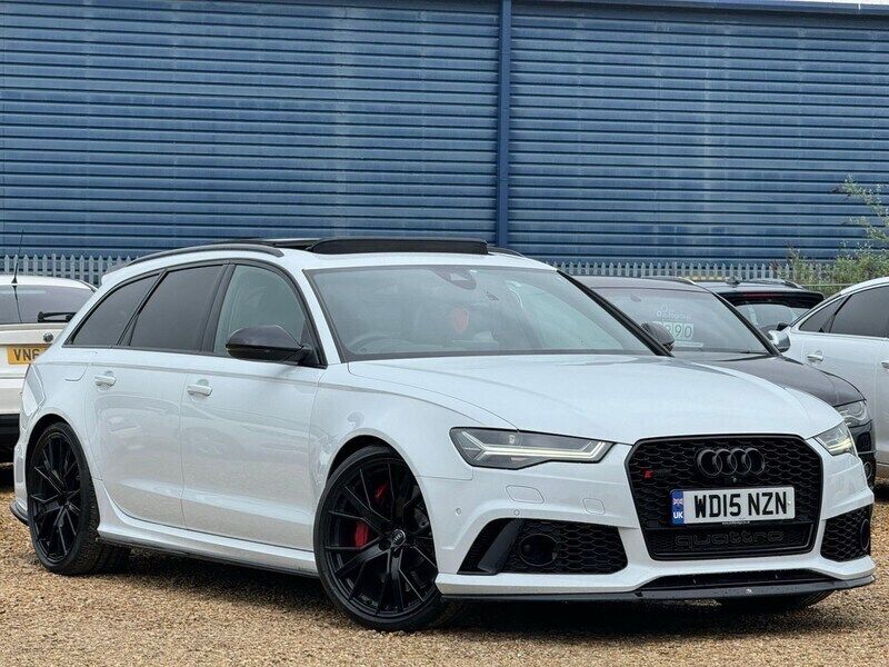 White Used 2015 Audi RS6 Advanced Estate | £34,990 (Fair price) - Image 1/4